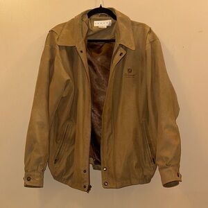 Vintage Tan Suede Jacket